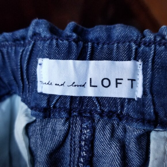 Chambray Palazzo Pants - Picture 6 of 8